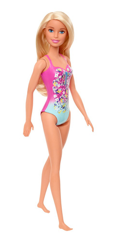 Barbie Fashionista, Muñeca De Playa Traje Floreado