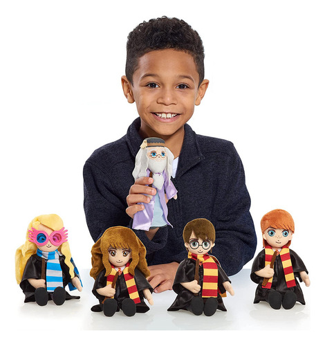 Harry Potter - Peluche Pequeño De 8 Pulgadas Con Efectos De