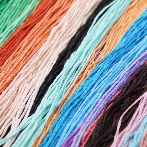 Kit De Ponto Cruz Para Bordado Diy: Padrão Rosa De 14 Quilat