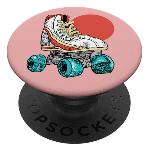 Popsocket Agarre Intercambiable Popgrip Retro Patín 70s