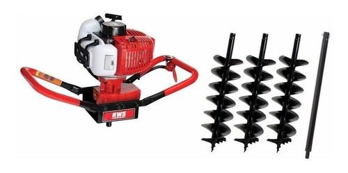 Perfurador Solo Kawashima 52cc 3brocas +1exten 15/20/30x80cm
