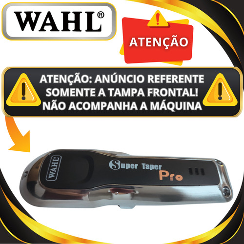 Tampa Frontal Wahl Super Taper Pro Original De Reposição