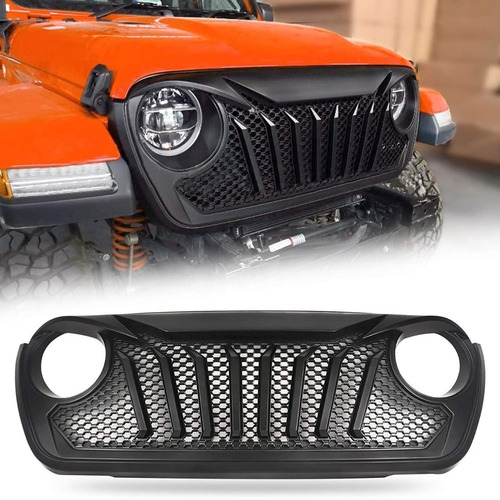 Imagen 2 de 10 de Parrilla Jeep Jl 2018 - 2020 Wrangler Sahara Rubicon Angry
