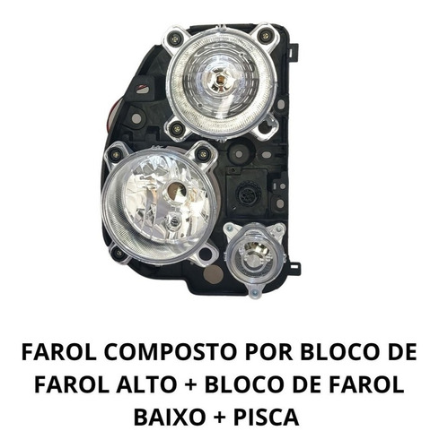 Par Farol Principal M B New Actros 2016 2017 2018 2019 2020