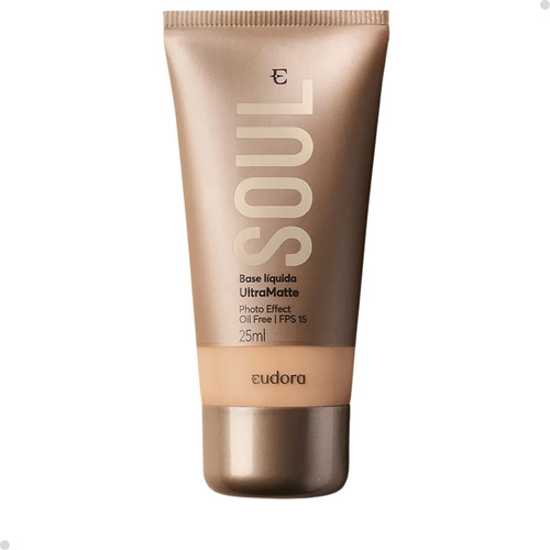 Base Líquida Soul Ultra Matte 25ml - Escolha A Cor