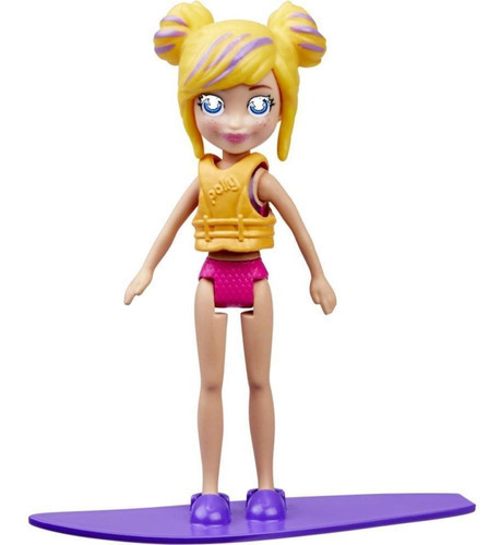 Paquete de aventuras acuáticas Polly Pocket Doll Gxv26 Mattel