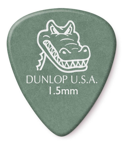 Uñetas Jim Dunlop 417r 1.50 Gator Grip Bolsa X72u