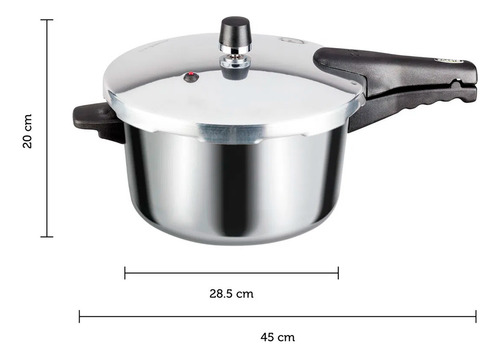 Olla De Presión Presto Premier 75484 Aluminio 6 L