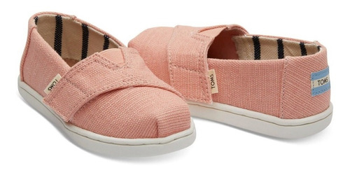 Zapatilla Alpargata Zapato Bebé Toms Tiny - Powder Pink