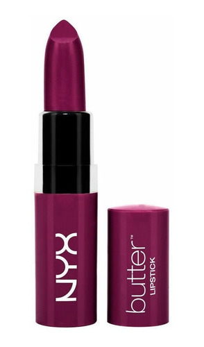 Lápiz Labial Nyx Cosmetics Con Acabado Satinado