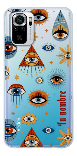 Funda Para Xiaomi Ojo Turco Nazar Talismán Con Tu Nombre