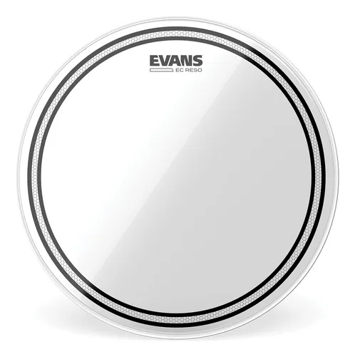 Parche De Tambor Resonante Evans Ec, 14 Pulgadas