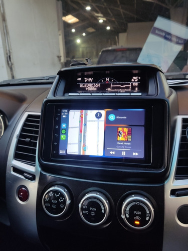 Radio Android Carplay Mitsubishi Montero G2 +bisel + Cámara 