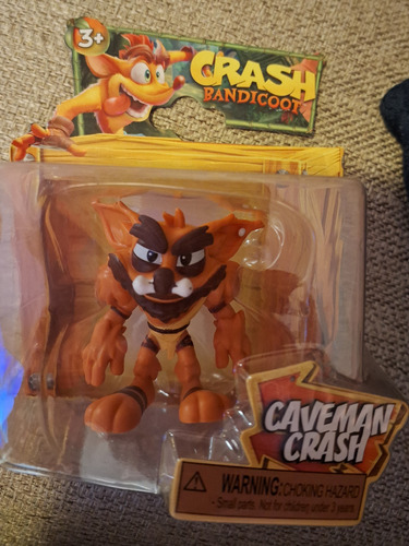 Figura Crash Bandicoot Caveman  2.5  Jakks Pacific 
