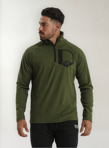 Buzo Polar Deportivo Trekking Hombre Micropolar - Butrek