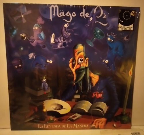 Mago De Oz La Leyenda De La Manch 2 Lp Vinyl + Cd