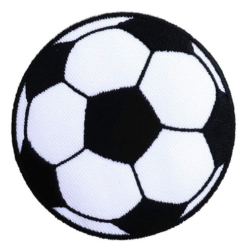 Parche Bordado Para Planchar Diseño Pelota Futbol