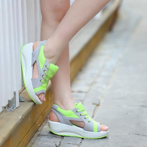 Zapatos Femeninos De Verano Sandalias Transpirables De Moda