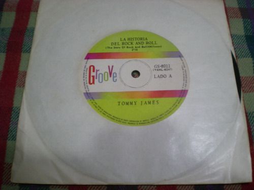 Tommy James / Historia Del Rock And Roll Vinilo Simple (8)