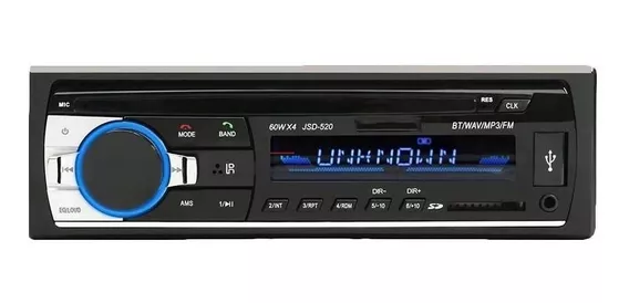 Stereo Bluetooth Usb Mp3 Aux Radio Fm Sd 60w X4 Estereo Auto