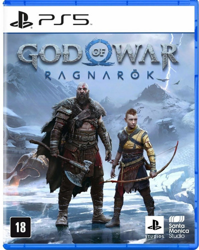 Game God Of War Ragnarok Ps 5 Mídia Física Lacrado