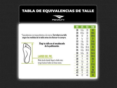 Penalty Botin Hombre - 70 Neo Sty Vermelo