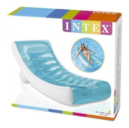 Colchoneta Sillon Inflable Pileta Rocking Lounge Pileta