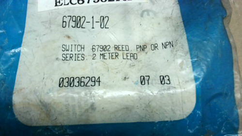 Phd 67902-1-02 Switch 67902 Reed Pnp Or Npn Series 2 Met Zzg