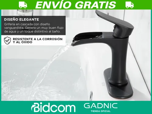 Grifería Monocomando Lavatorio Bajo Para Baño Gadnic