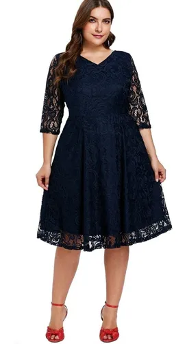 Vestido batizado plus best sale size