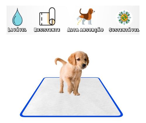 Tapete Higienico Cães Banheiro Canino Xixi Facil Dog Pipi