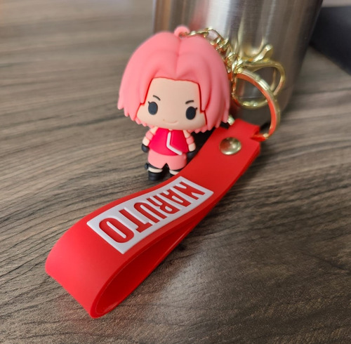 Chaveiro Naruto Haruno Sakura Personagem Chave Carro Bolsa