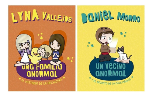 Familia Anormal 2 + Vecino - Lyna Vallejos / Morro 2 Libros