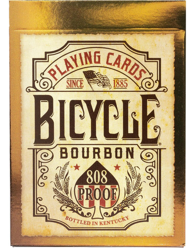 Cartas De Juego Bicycle Bourbon Marrón