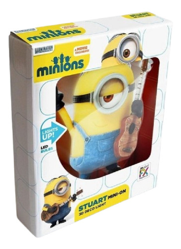 Luminaria Minions Stuart Mini On Exclusive Movie 3d Light