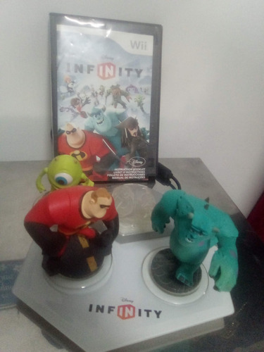 Juego Infinity De Disney Con Base Y Figuras (original) Wii