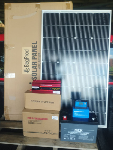 Kit Sistema Solar 2000w 110v Tienda Física