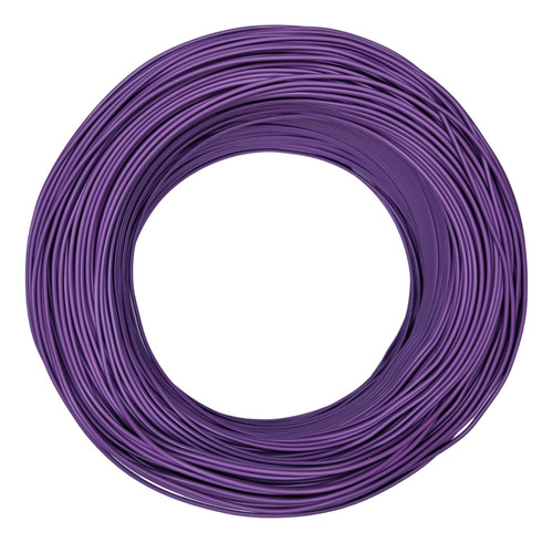 Cable Unipolar 0.25mm X 10 Metros Electronica Color Violeta