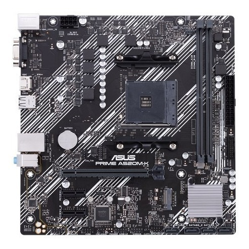 Tarjeta Madre Asus Prime A520m-k Amd Am4 Ddr4 M.2 Hdmi