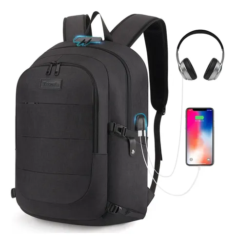 Mochila Informal Resistennte Para Portatiles 14/15.6 - Negro