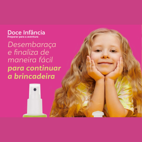 Finalizador De Cachos Doce Infância - 200ml Abelha Rainha