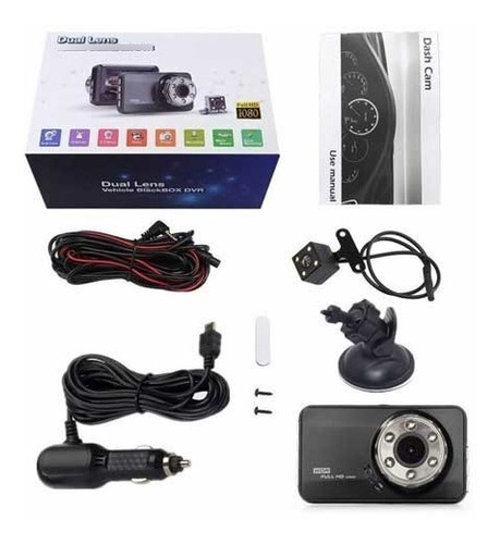 Video Camara Full Hd Para Auto + Camara Retroceso 5 Mpx Mli