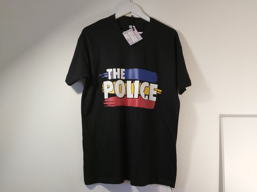 Remera Algodón Unisex The Police Sting Colores Diseño