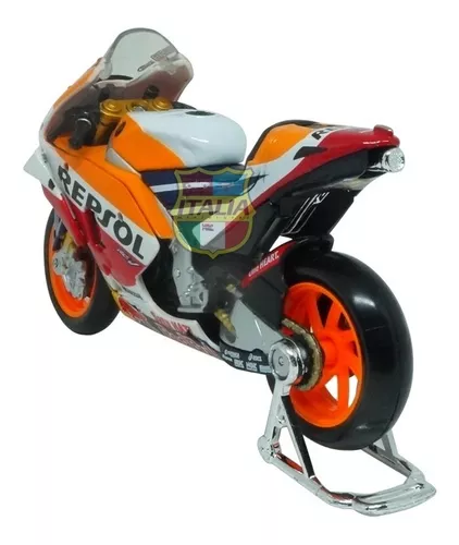 1/18 MOTO GP 2021 REPSOL HONDA RC213V - Miniaturas colecionáveis