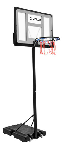 Tabela De Basquete Aro 45cm Altura Ajustável Portátil Vollo
