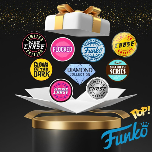 Funko Pop Grande Caja Sorpresa Mystery Box 3 Pzas Colección