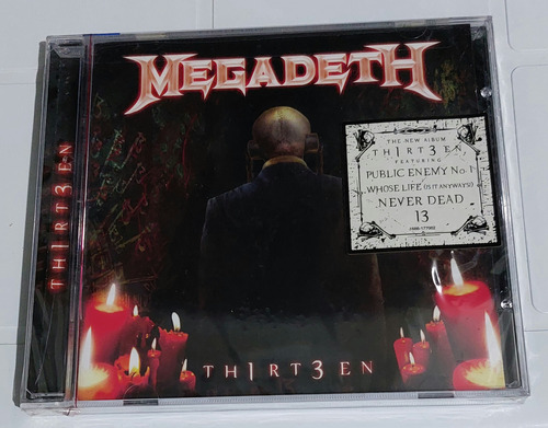 Cd Megadeth - Thrirteen (importado U.s.a) Remasterizado