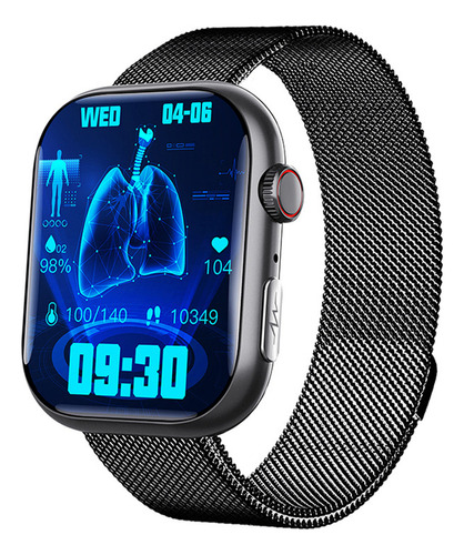 Reloj Inteligente F100 Con Bluetooth Call Ecg Hrv De 24 Hora