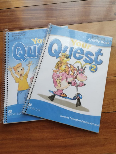 Libros Ingles Your Quest 2 Macmillan Activity + Pupil´s