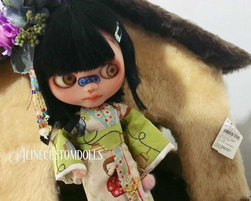Blythe Basaak Keiko Custom Por Alinecustomdolls